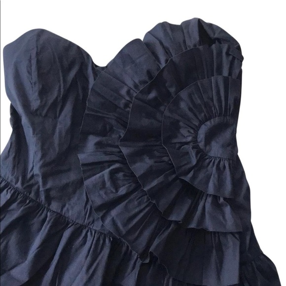 Minuet Petite Dresses & Skirts - {minuet petite} navy strapless sweetheart dress